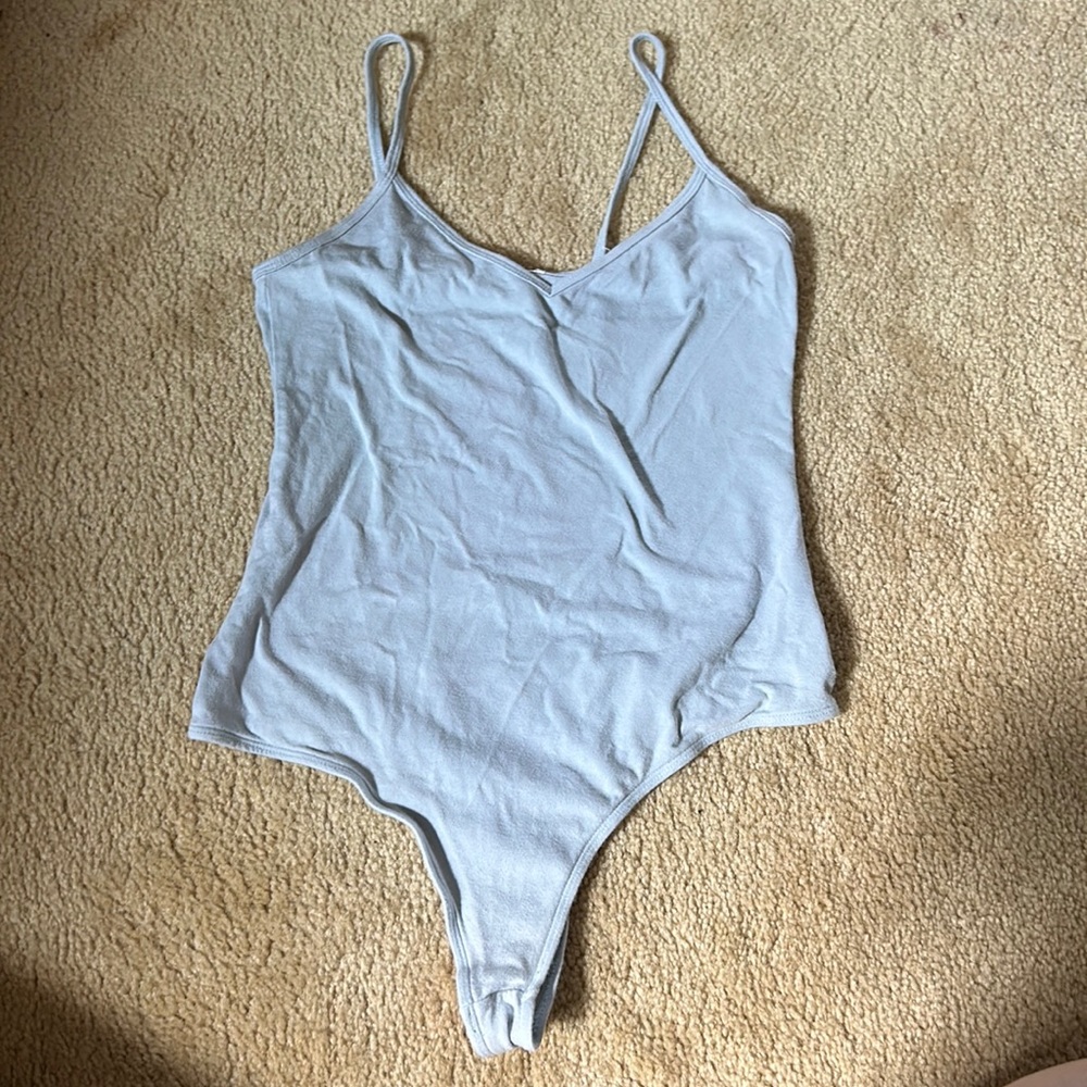 Light blue bodysuit